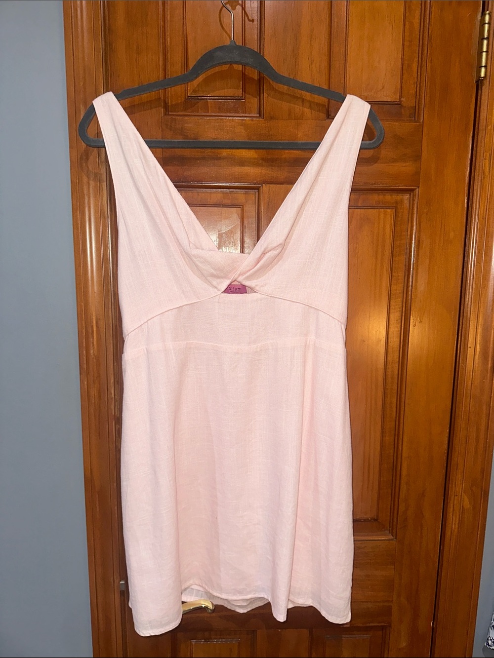 Francesca's Collections Pale Pink Sleeveless Sleep Chemise